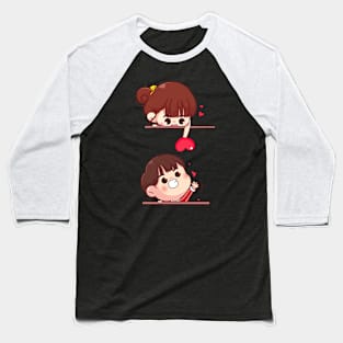 cute love Baseball T-Shirt